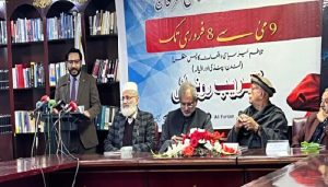 صحافی علی فرقان کی کتاب “9 مئی سے 8 فروری تک” کی تقریب رونمائی، سیاسی و صحافتی حلقوں کی نمایاں شرکت