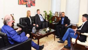 وزیرِ مملکت بلال اظہر کیانی سے میتسو فن لینڈ کی صدر پیا کارہو کی ملاقات — ریکوڈک منصوبے اور معدنی شعبے میں تعاون پر تبادلہ خیال