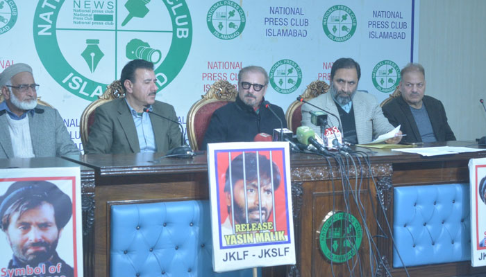 بھارتی حکومت مجھے پھانسی دینا چاہتی ہے،محمد یاسین ملک کا بھارتی تہاڑ جیل سے پیغام