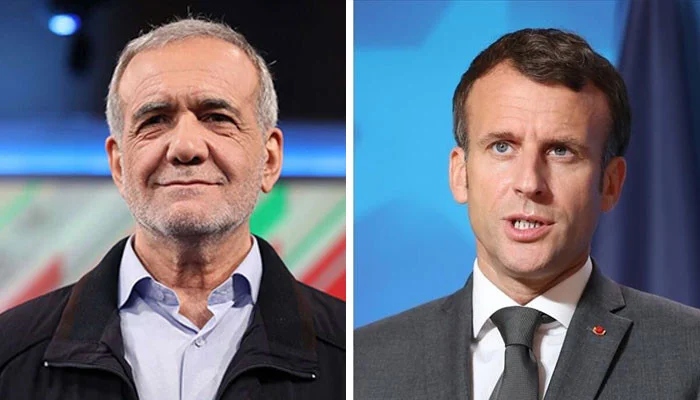 فرانسیسی صدر کا ایران سے آبنائے ہرمز سے جہازوں کی آمدورفت بحال کرنے کا مطالبہ