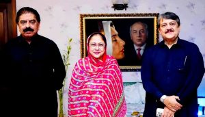 آزاد کشمیر انتخابات فریال تالپور سے چوہدری ریاض کی اہم ملاقات سیاسی حکمتِ عملی پر مشاورت